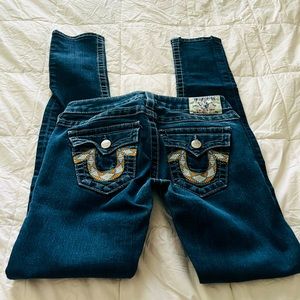 True Religion skinny jeans
